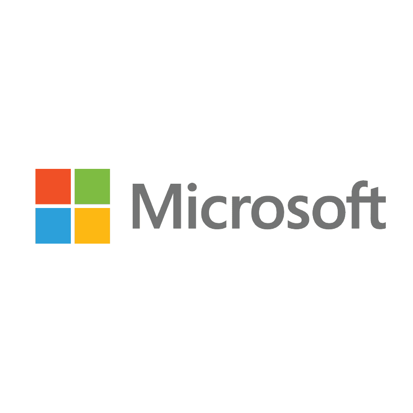 working with companies using Microsoft